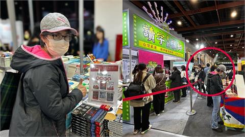 蕭美琴包緊緊逛書展「身邊沒隨扈」？她親揭答案「藏在這裡」：我沒有落單過