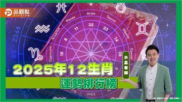 2025年12生肖運勢排行榜　屬龍奪第一