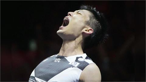 羽球(影)／小天贏了！鏖戰3局逆轉新加坡一哥駱建佑　周天成勇闖亞錦賽四強