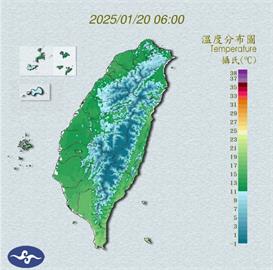 台大清晨「低溫9.8度」比陽明山還冷！專家分析原因：和地形有關