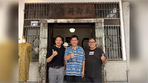快新聞／林佳龍逛鈴蘭通、探訪90年老醫院　見證台中舊城再生新活力