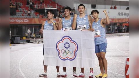 亞運快訊／楊俊瀚領軍台灣隊400公尺接力決賽奪飆破全國紀錄！田徑第3面獎牌入袋