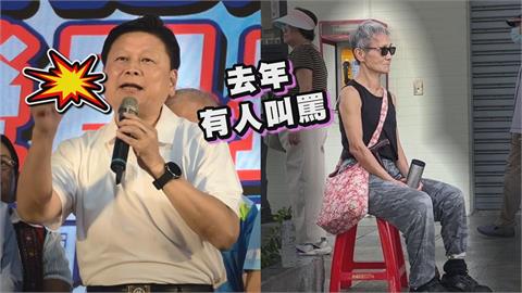 傅崐萁怒提昔活動「有人叫罵」　葉霸在場外靜坐不語