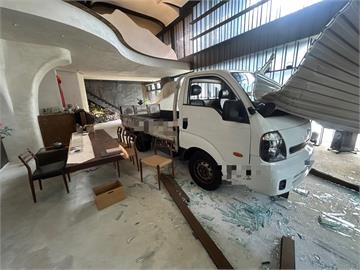 快新聞／「饅頭媽」陷小三風波不斷　疑前夫茶行也遭人開車衝撞