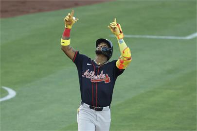 MLB(影)／為全壘打大賽暖身！勇士少主阿庫尼亞炸裂雙響砲