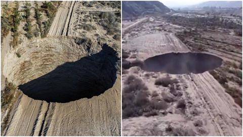 智利驚現200公尺深巨型天坑！最新調查洞內「滿滿1物質」神秘照曝