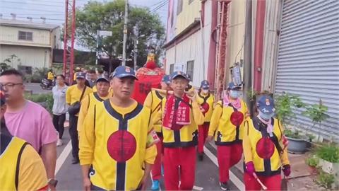 大庄媽北港進香回鑾！　昨晚駐駕龍井清水祖師廟湧大批信眾迎駕