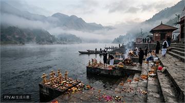 尼泊爾冰川潰決洪災釀千死近4千人失蹤　家屬辦象徵性葬禮超渡