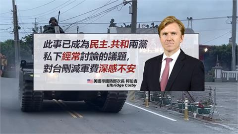 點名國民黨﹞刪凍國防預算」　美國參議員批：玩危險遊戲