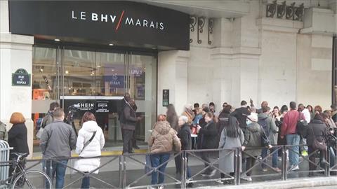 Shein涉情趣娃娃爭議未歇 門市開幕巴黎人仍排長龍