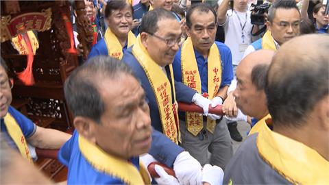 2026市長選戰提前開打？　中和宮廟祈福大會蘇巧慧.洪孟楷皆到場