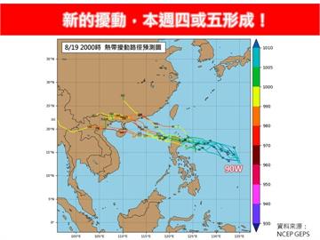 快新聞／恐有新颱風形成！最新路徑出爐　專家：「這時間」靠近台灣
