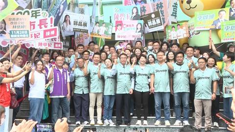 拚台南首位女市長！　陳亭妃登記參選　黃偉哲估得票率新高