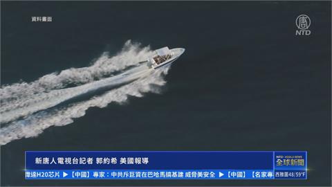 拚破世界紀錄出意外？　快艇高速失控空中翻轉落水