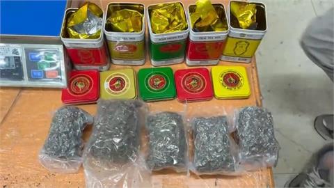 泰茶罐藏2公斤大麻想闖關　專勤隊直搗淫窟逮16名泰女