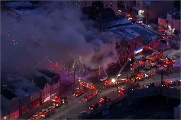 紐約布朗克斯四層樓公寓火警 16人受傷