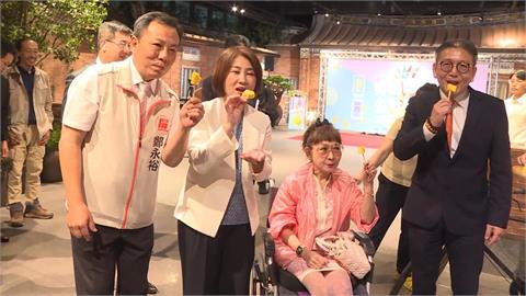 好屏旺來金好讚！屏東縣長周春米　率農友北上行銷金鑽鳳梨