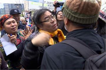 台中反空污遊行還未出發 民眾爆小衝突！