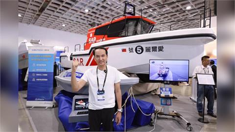 常如山現身台北航太展　捐贈一千四百萬「愛爾麗5號」軍規救生船助澎湖救援