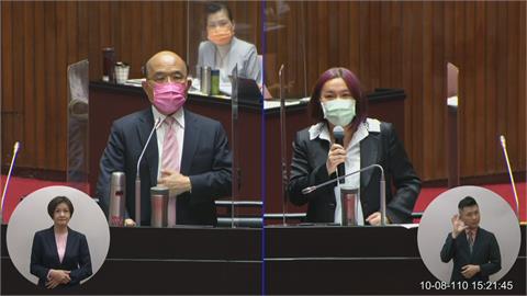 立院恢復質詢　費鴻泰、陳玉珍先後與蘇揆槓上