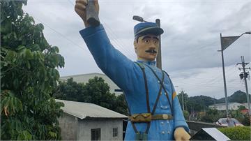 詭異！ 異國風軍裝神像 鎮守湖山水庫