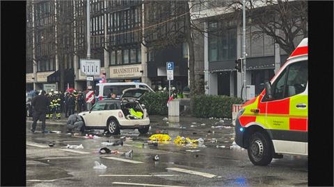 恐攻？德國慕尼黑汽車衝撞事件　至少28人受傷
