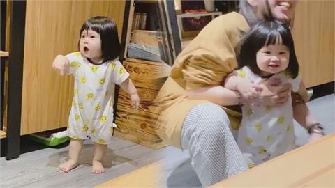 媽太晚回家1歲娃森77　「奶音大罵」下秒被討抱笑嘻嘻
