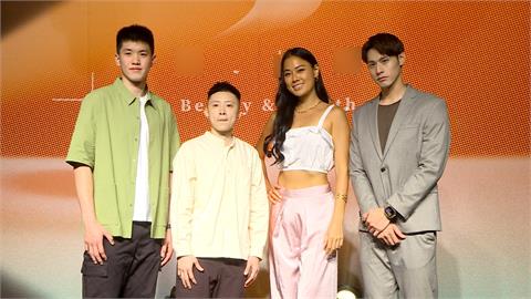 保健美容業設立新據點　邀名模王麗雅、球星林庭謙體驗