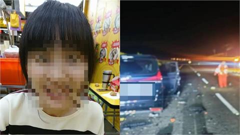 距陳梅慧事故僅8百公尺！四海幫角頭郝廣民「車禍瞬間曝」無視小貨車閃燈撞上