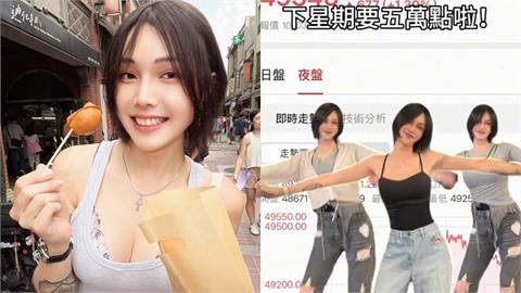 「反指標女神」出手了！台股猛衝逼近5萬「巴逆逆1預言」嚇壞網：世界末日