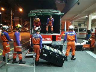 花蓮震災快訊／桃園市政府消防局全力支援花蓮縣震災搶救