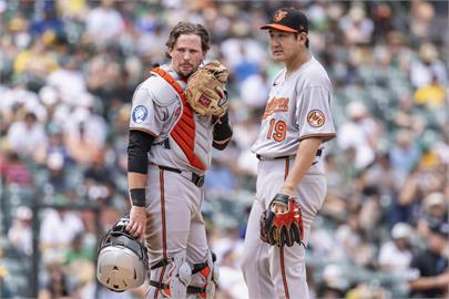 MLB(影)／菅野智之被運動家破功　近2個月來首度投不滿5局吞敗