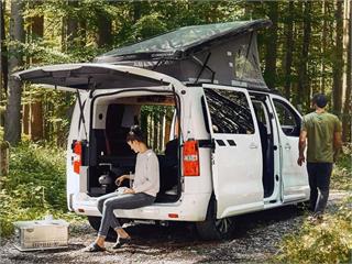 純電動力Opel Zafira-e Life　變身成可四人同遊的露營車屋