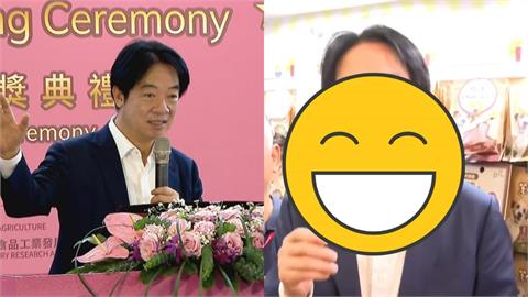 您的狗派總統已上線！賴清德寵物展大嗑肉條嚇呆隨扈　「嗨喊1句」超萌畫面曝光