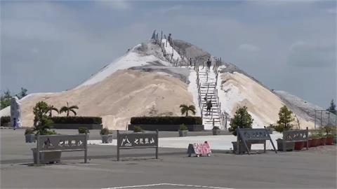 七股鹽山災後積極振興觀光　　延期藝術季宣告重生、店家復業生意冷清