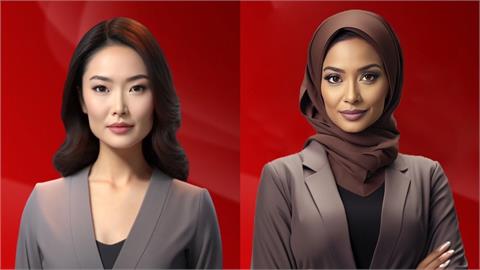 印尼也有AI新聞主播！表情、動作如同真人　真實樣貌曝光
