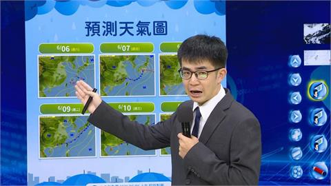 中央氣象署天氣預報員賴欣國。（圖／民視新聞）