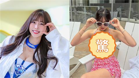 安芝儇度假不藏了「上半身小粉紅」全外洩！罕PO辣照秒吸3萬人朝聖