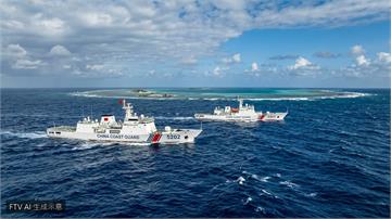 中國海警宣稱在南海黃岩島　攔阻兩艘菲律賓船隻