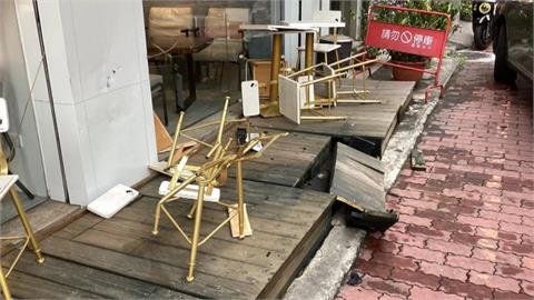 喪屍上路？男失控暴衝咖啡廳　1小時後又自撞