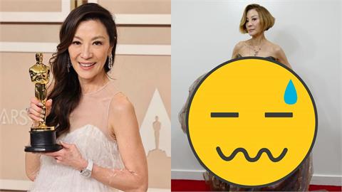 63歲楊紫瓊「中路大開」耍辣走紅毯!網見裙襬「激似1滷味」全笑瘋:突然好台