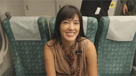 混血妞初搭台灣高鐵被驚艷　「乾淨又安靜」讓她羨慕嘆：希望美國也有