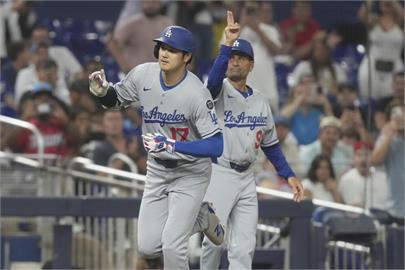 MLB(影)／大谷翔平連兩場打出怪力轟　手感超燙無法擋達成本季10轟10盜