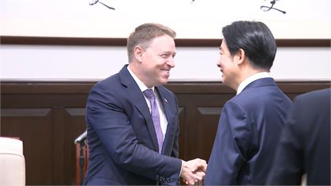 前美國副國安顧問博明訪台　賴總統親接見　討論如何維護台灣安全