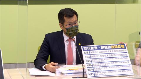 謝國樑涉洗錢 蔡適應嗆:愛玩金錢遊戲不適任市長