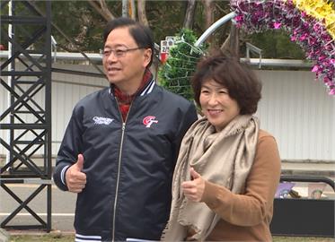 饒慶鈴率隊參觀台灣燈會　張善政：盼讓台東更美