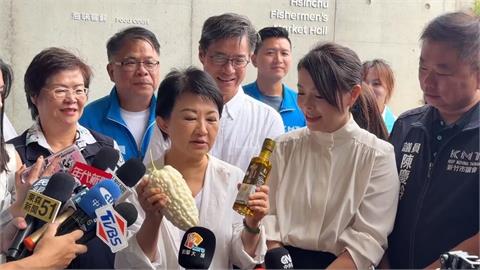 會見"Double苦"市長高虹安？　盧秀燕贈送苦瓜和苦茶油