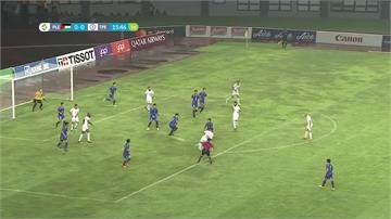 亞運預賽首戰 台灣男足0:0逼和巴勒斯坦