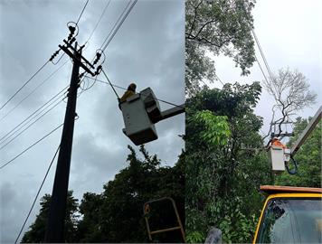 快新聞／凱米釀災情！全台累積18056戶停電　3248戶仍待台電搶修復電