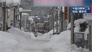 日本積雪量破紀錄！ 屋頂積雪崩落 秋田3長者鏟雪遭埋